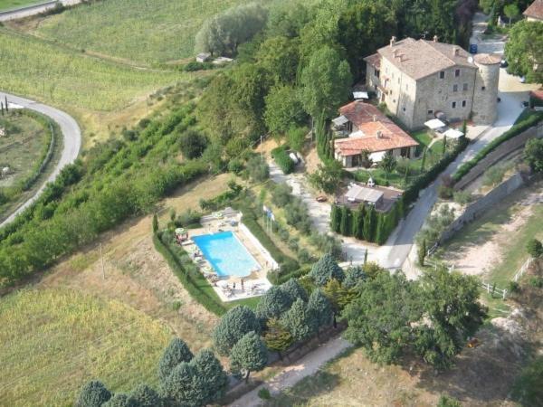 Agriturismo Castello Di San Vittorino Villa Gubbio Exterior photo